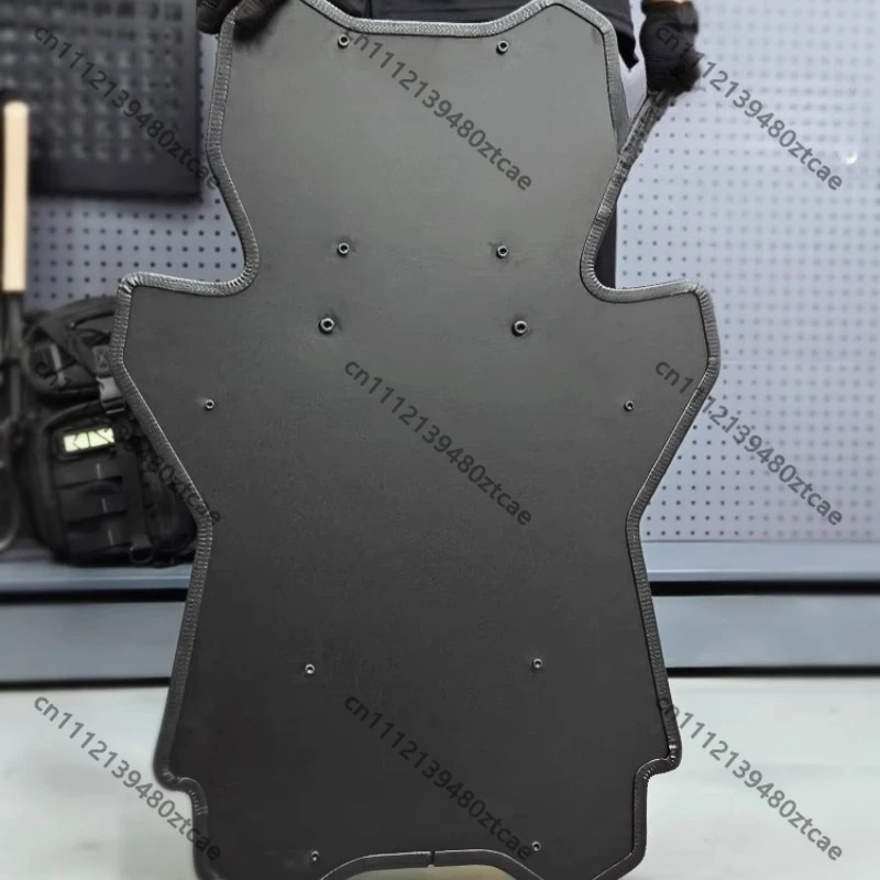 18-Joint Bulletproof Cat Shield U-Shaped Riot Shield Wargame Cosplay Prop Tactical Training Equipment Model view 2