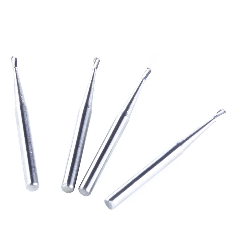 10pcs/Pack FG-330 Dental Tungsten Carbide Bur Drill Round Type For High Speed Handpiece Dia.1.6mm