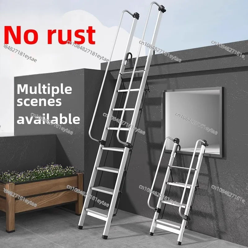 Attic stairs High handrails Safety Household ladders Folding special ladders Roof expansion