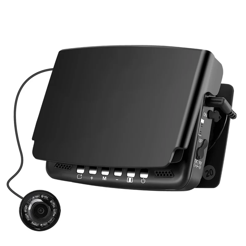 

Ingenious-For Ice Fishing 1000Tvl Fish Finder Underwater Video Camera 4.3In Lcd Display 8Pc Led Night Vision Turn Off Function(E