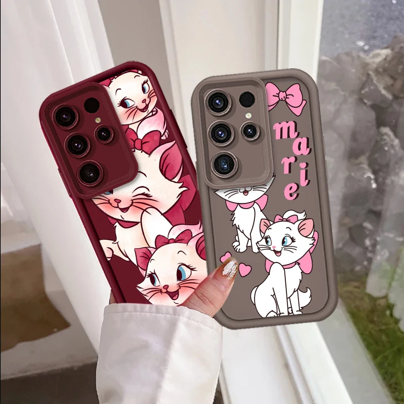 The Aristocats Art For Samsung Note 20 S24 S23 S22 S21 S20 Ultra Plus FE A25 A23 A22 A15 A31 5G Eye Ladder Soft Phone Case