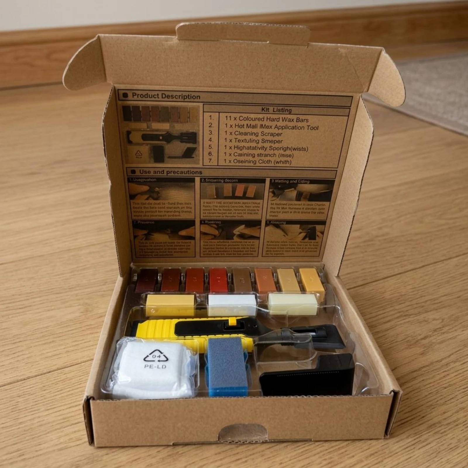 Wood Floor Repair Kit Application Tool Furniture Scratch Repair Kit