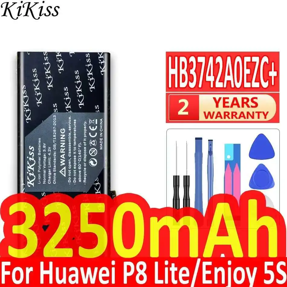 

3250Mah Mobile Phone Battery For Huawei Ascend P8 Lite Enjoy 5S HB3742A0EZC+ High-Capacity Durable