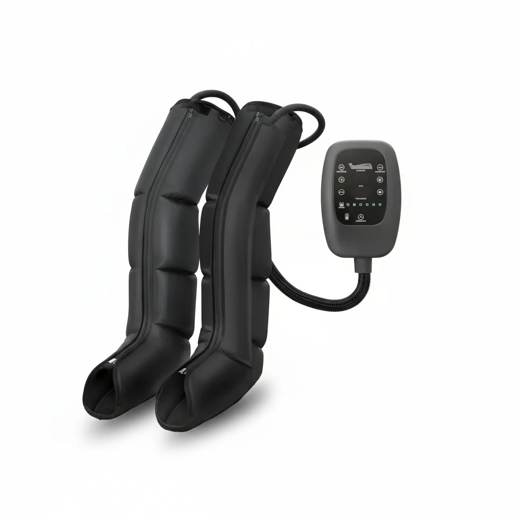 

Air Compression Recovery Boots, ABS Nylon TPU Muscle Recovery Massager, Air Pressure Leg Boots, 21 x 13 x 8.6 cm Athlete Boots