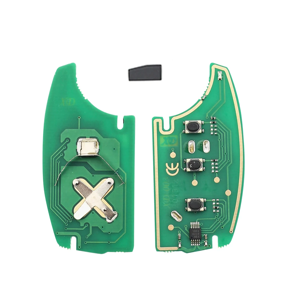 KEYYOU new 1pcs For Hyundai  Accent Ix35 IX45 I30 Solaris Tucson I20 Santa Fe 433Mhz ID46 Chip Car Remote Flip Key Fob - view 6