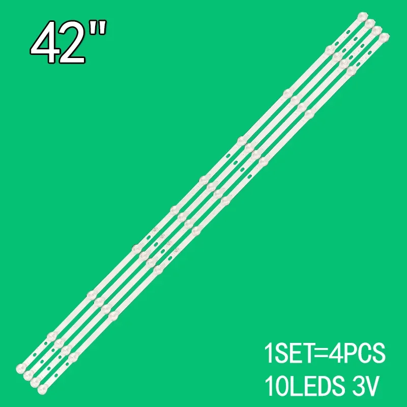 4 piezas para CY-42-4X10-0427 de 42 pulgadas, NPB12D770103BL041-001H, 8D42-DNDL-M7410C, 08-42C4X10-770-M15, CY-42-4X10-0427, YF-