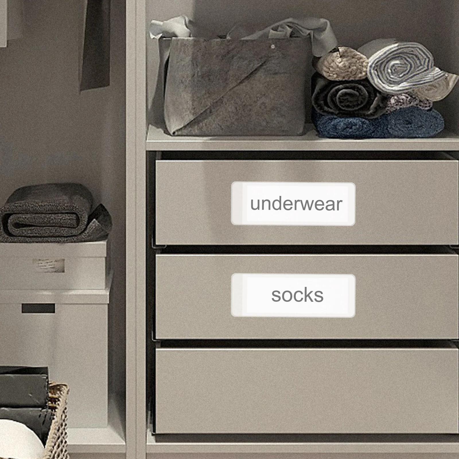 

6 Sheets File Classification Label Stickers Self Adhesive Business Card Holder Index Card Storage Clear Plastic Sleeves