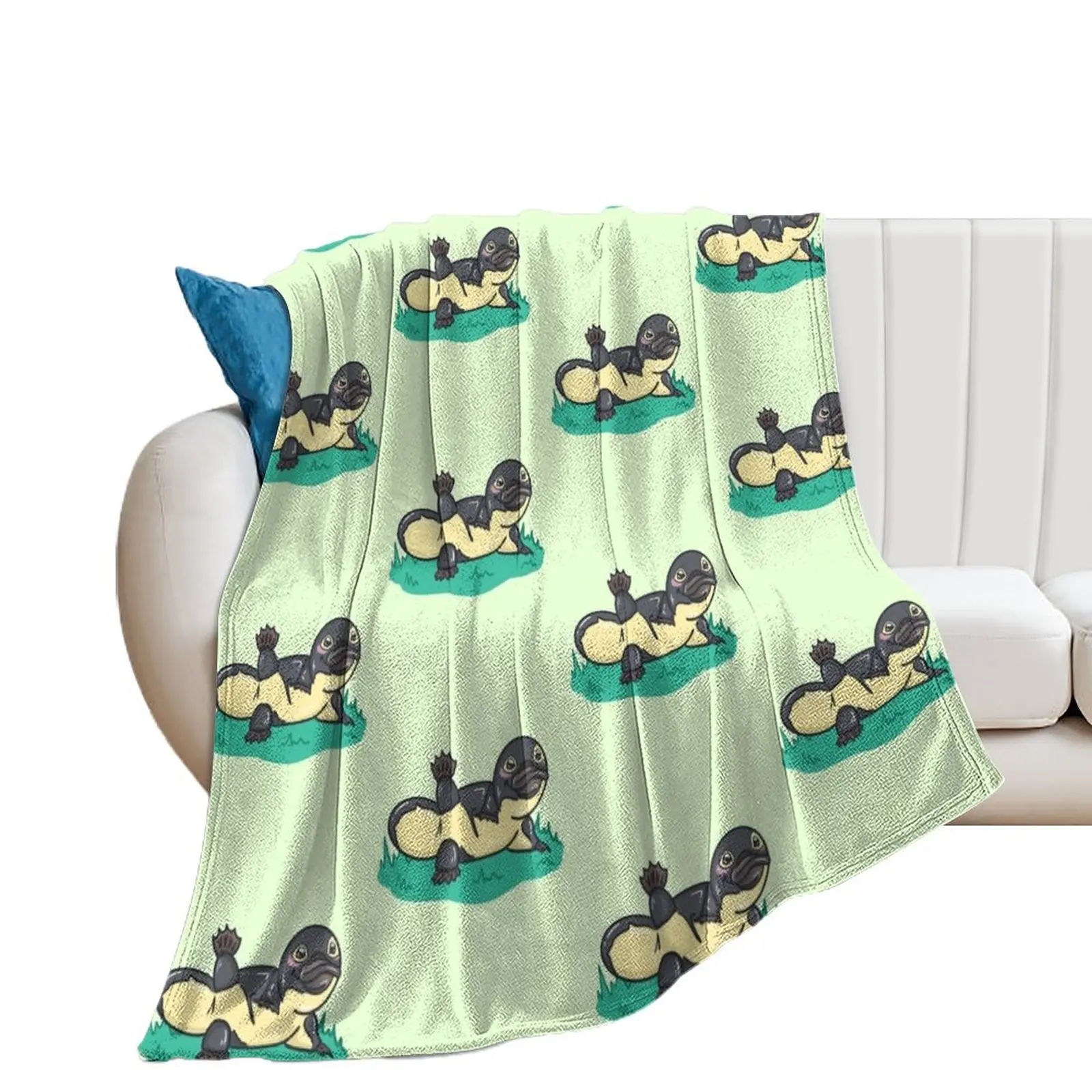 Platypus Throw Blanket Designers Luxury Hair Blankets