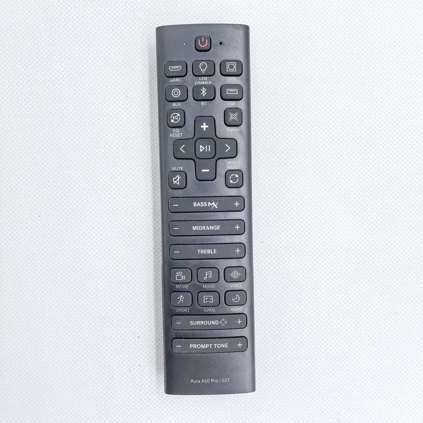 Remote Control U2624/U2625 For Ultimea AURA A60 PRO/S5T Aura A60 Pro 7.1 Soundbar SYSTEM