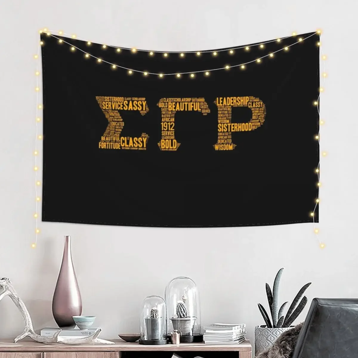 Sigma 1922 Gamma Rho Sorority Paraphernalia Tapestry Wall Decoration Tapete For The Wall Home Decor Accessories Tapestry