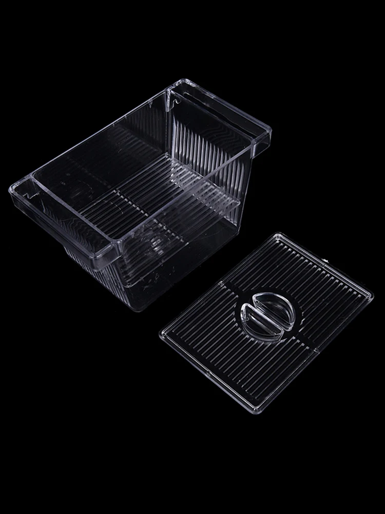 3 Types Acrylic Fish Breeding Isolation Box Betta Fish Aquarium Breeder Fish Tank Hatching Incubator Fish House Home Hatchery