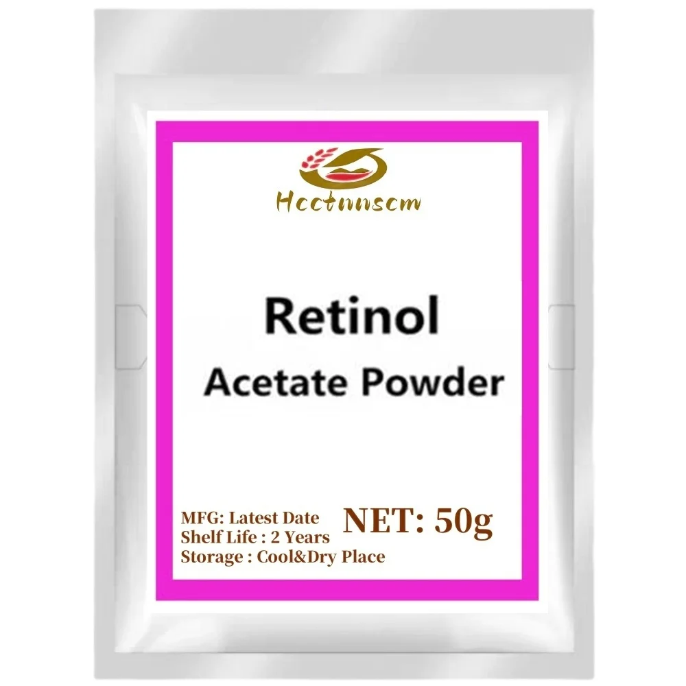 High quality Retinol Acetate Powder 99% free shipping