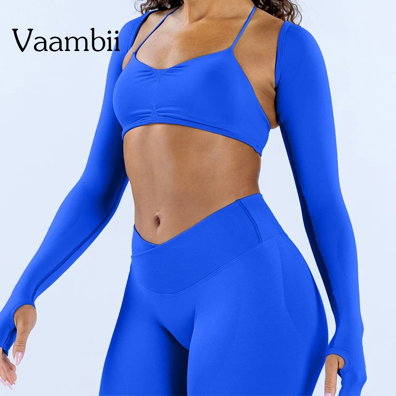 

Vision Shrug Sweat-Absorbing Quick-Drying High-Elasticity Sports Running Fitness Yoga Shawl New Long-Sleeved Shawl