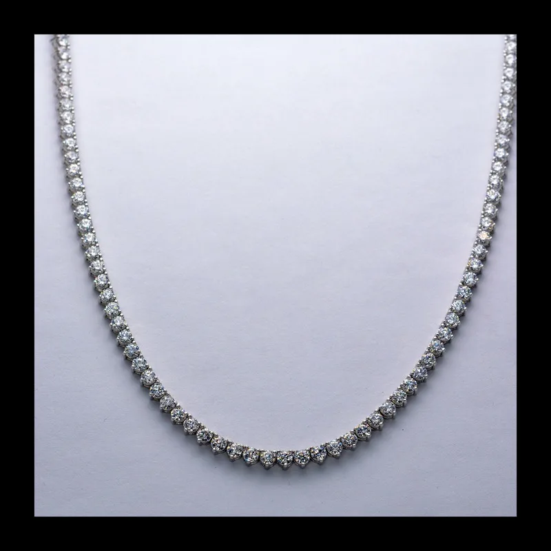 

AliExpress new personalized simple shape S925 silver necklace female niche ins design sense