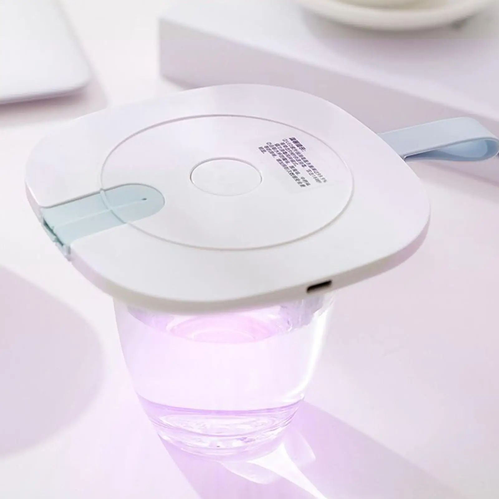 Портативный стерилизатор для бутылок для путешествий, крышка с УФ-светом, 7100 мАч, электрический стерилизатор для бутылок, кружка, чашка, прорезыватель, детали молокоотсоса