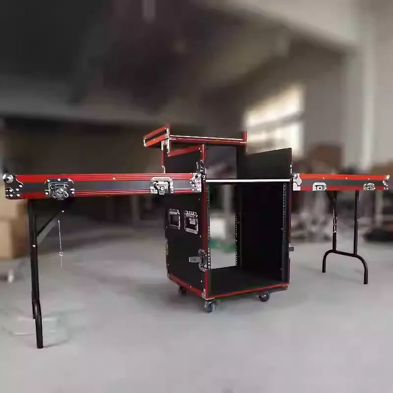 Professional 16U/12U metal air case/rack cabinet/sound amplifier/mixer/wireless microphone/stage box waterproof OEM ODM