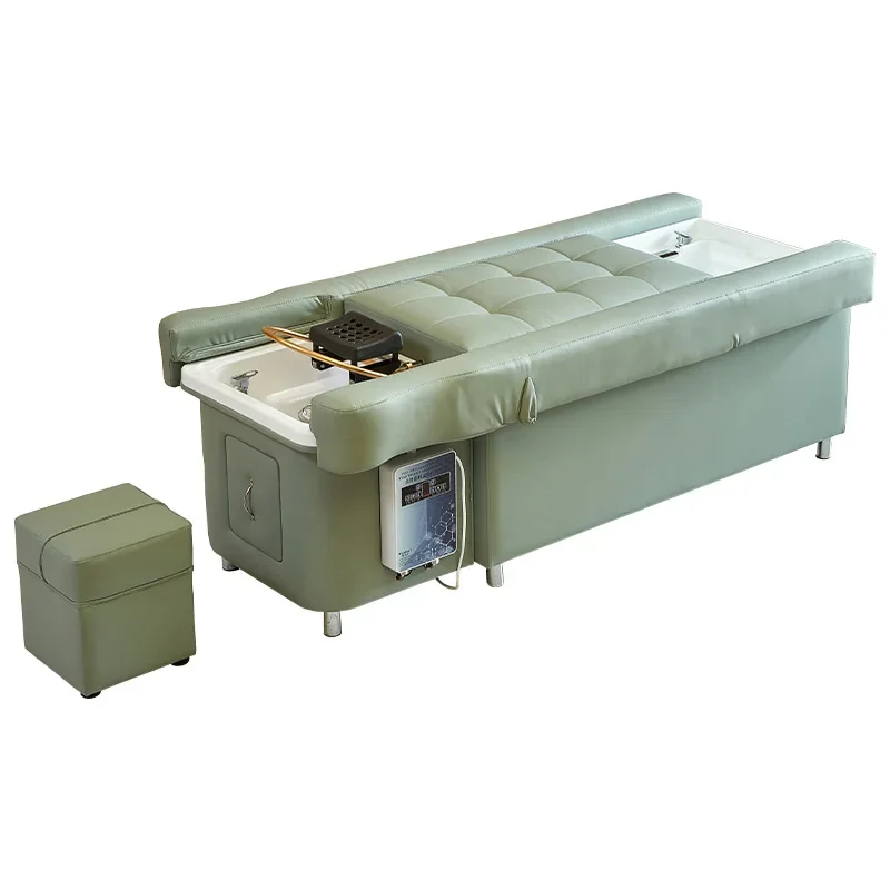 

Lifting high-end bed beauty salon foot bath special shampoo massage bed bed bedside treatment water circulation