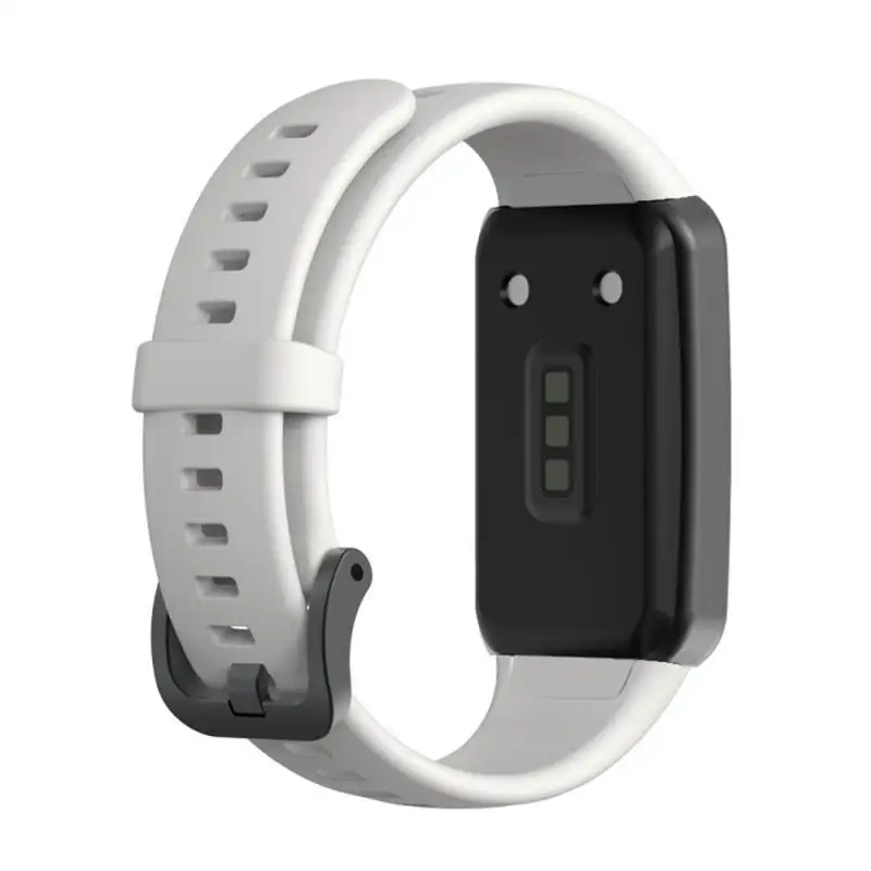 1 шт., подходит для Honor Band 6, силиконовый ремешок, универсальный монохромный силиконовый мягкий ремешок из не кожи, сменный ремешок для часов