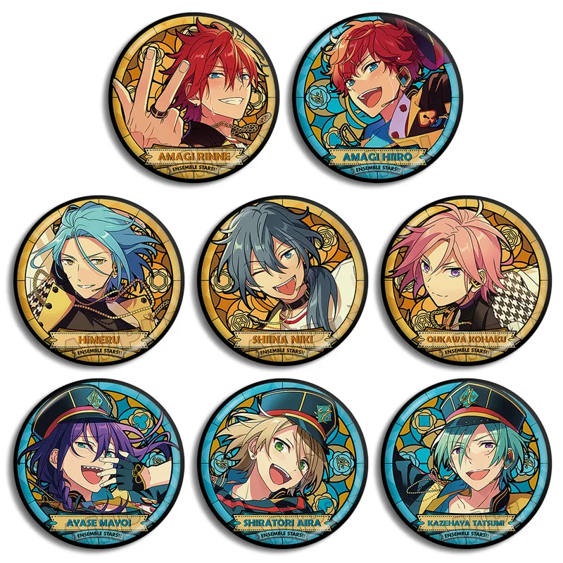

Ensemble Stars Ayase Mayoi Amagi Hiiro pin brooch Badges