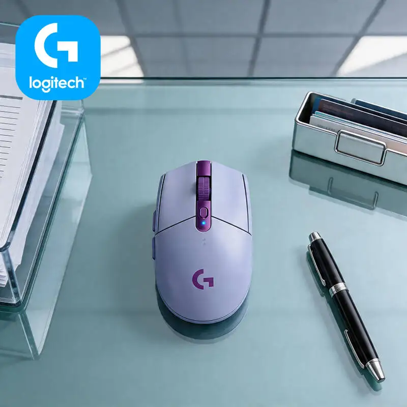 

Logitech G305 Gaming Mouse with LIGHTSPEED, 12000 DPI HERO Sensor, 6 Buttons, 250h Battery, 99g, PC Mac Laptop