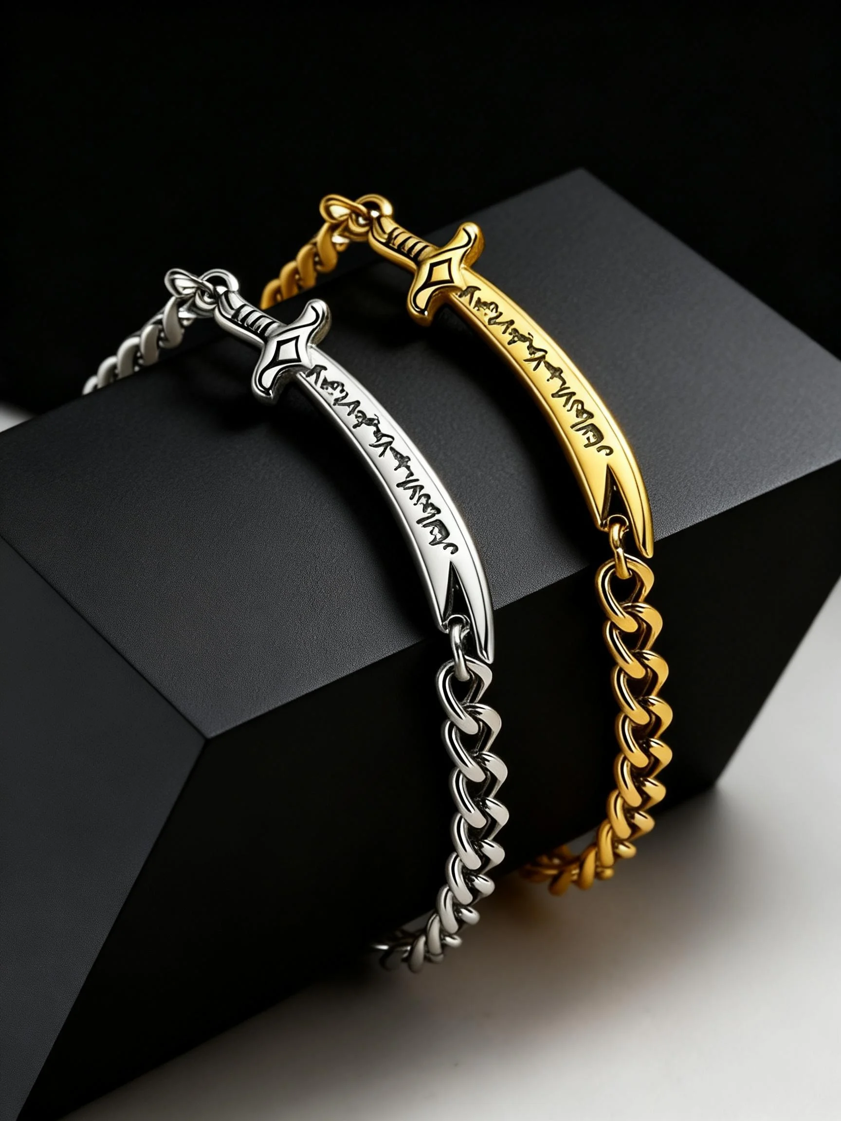 Zulfiqar Sword Bracelet for Men Stainless Steel Imam Ali Sword Adjustable Bracelet Muslim Islamic Amulet Fashion Jewelry Gifts