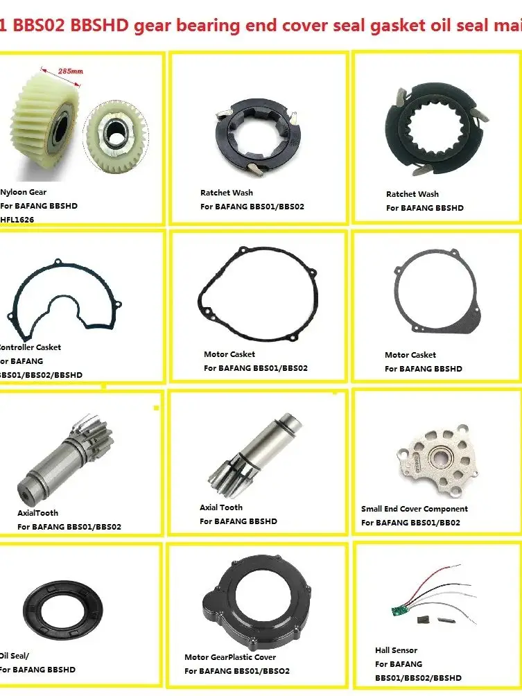 

DIY Bafang Mid Drive BBS01/02 BBSHD Запчасти Нейлоновая прокладка шестерни сцепления Сальник