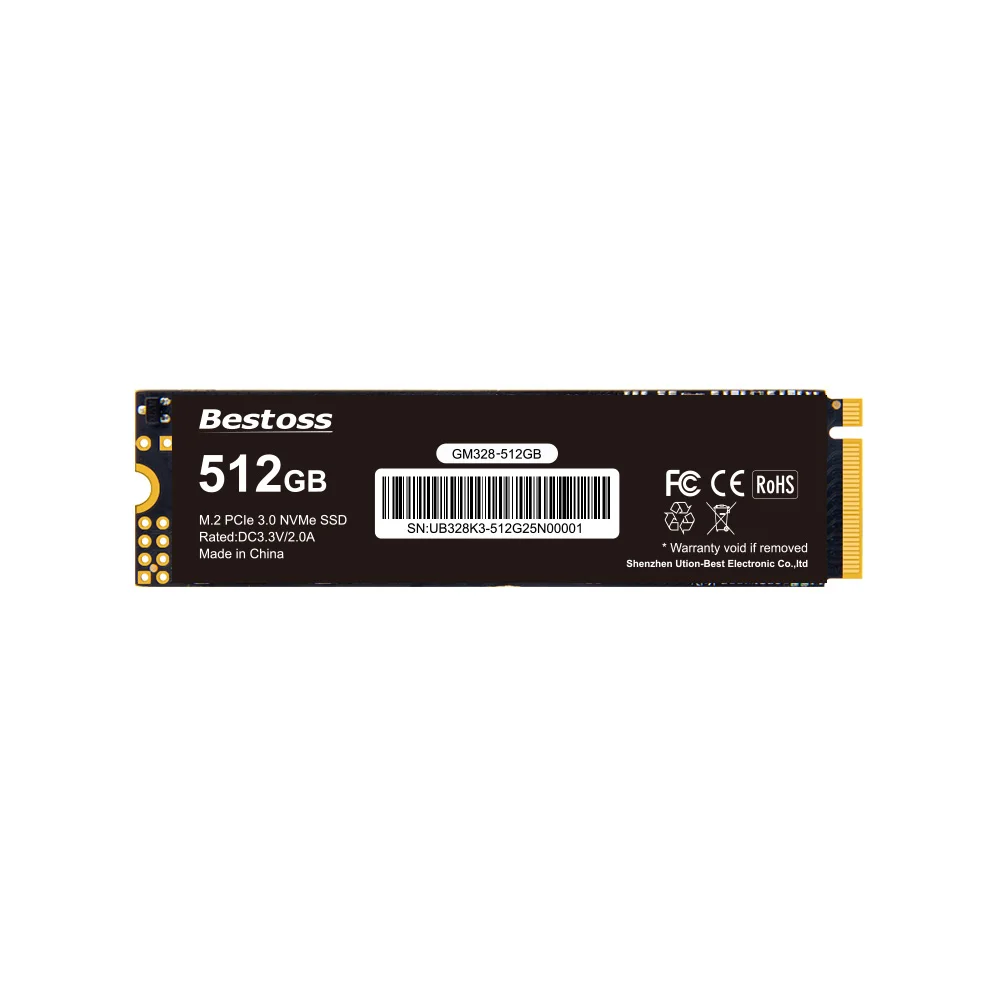 Bestoss M.2 SSD 2280 PCIe NVMe 128GB 256GB 512GB 1TB 2TB Gen3 * 4 ไดรฟ์ Solid State ภายในสําหรับแล็ปท็อปเดสก์ท็อป PC