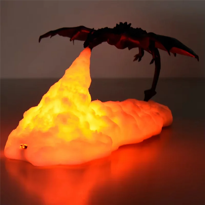 

【Новинка-распродажа】печать 3D-печатная лампа украшение комнаты перезаряжаемый настольный лучший детский домашний декор