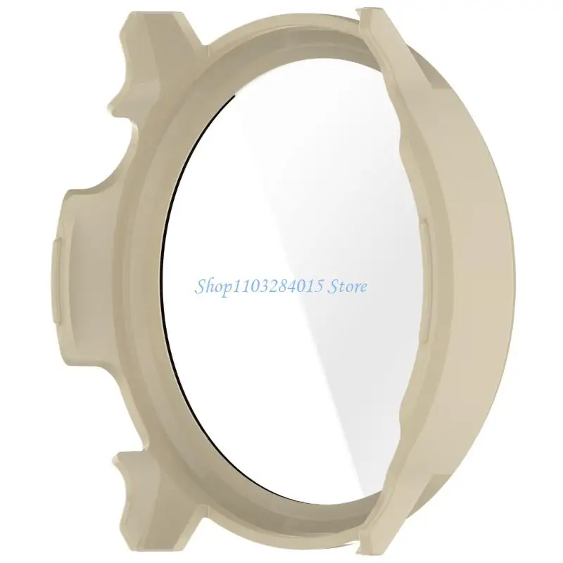 R6FF Smartwatch Cover Shell Case with Tempered Glass Film for 4 41mm Screen Protector Film Cover Scratchproof