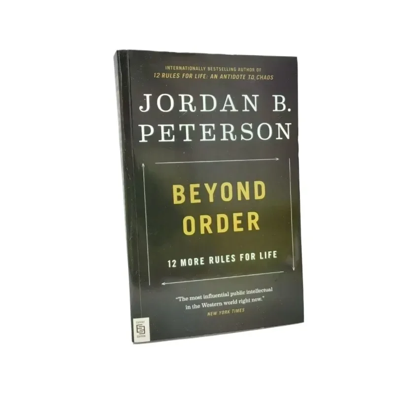 

Beyond Order: 12 More Rules for Life By Jordan B. Peterson Inspirational Reading Book Original Novel