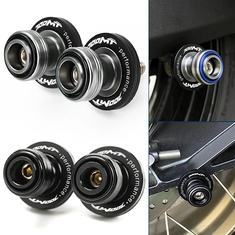 

M10 For CFMOTO 700MT MT700 CF 700 MT 2025 2026 Accessories Motorcycle Swingarm Spools Rear Slider Stand Bobbins Tire valve caps