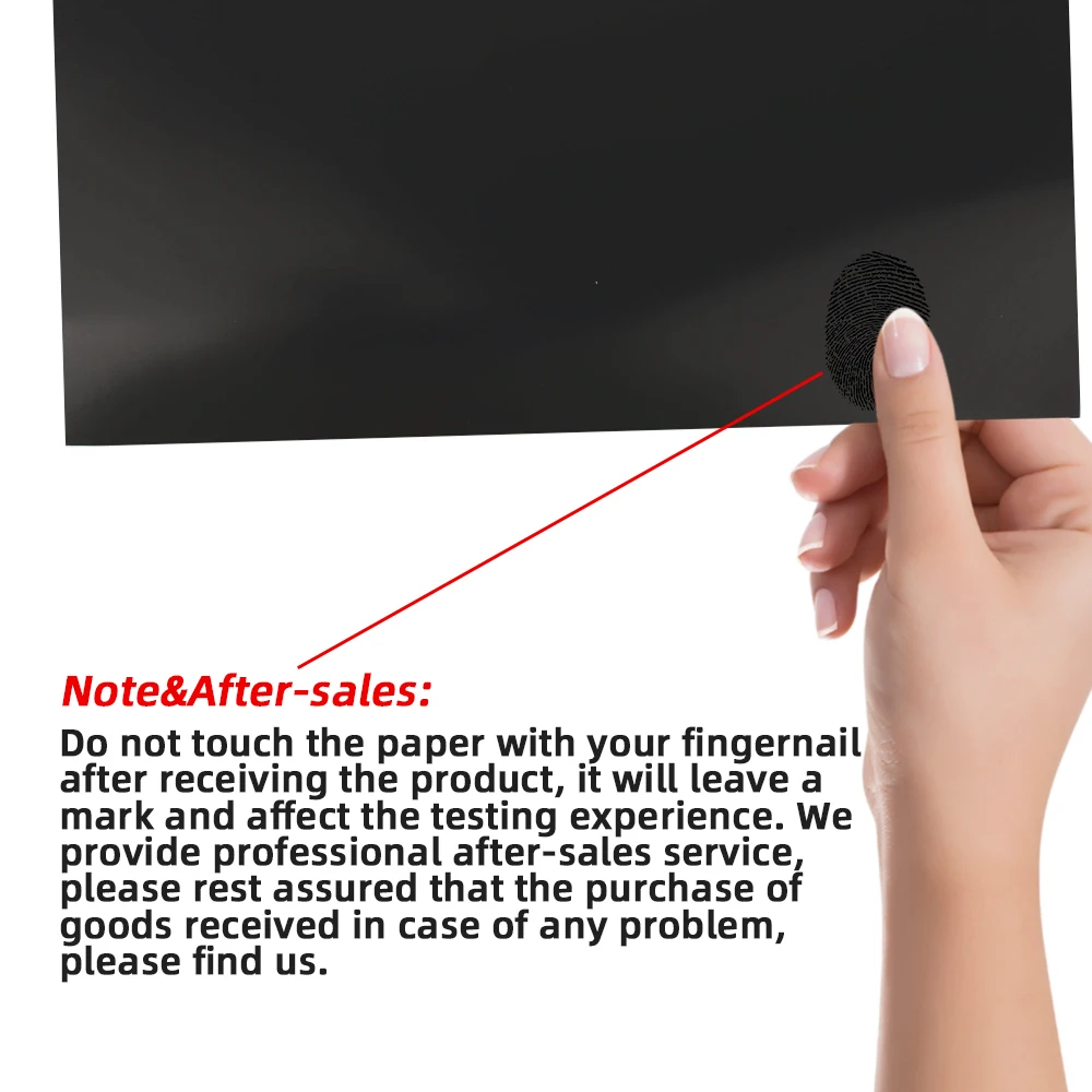 Laser Light Point Measuring Paper Laser Film Test Cleanliness Protective Windows Focus Collimator Lens for Laser Cutting Welding