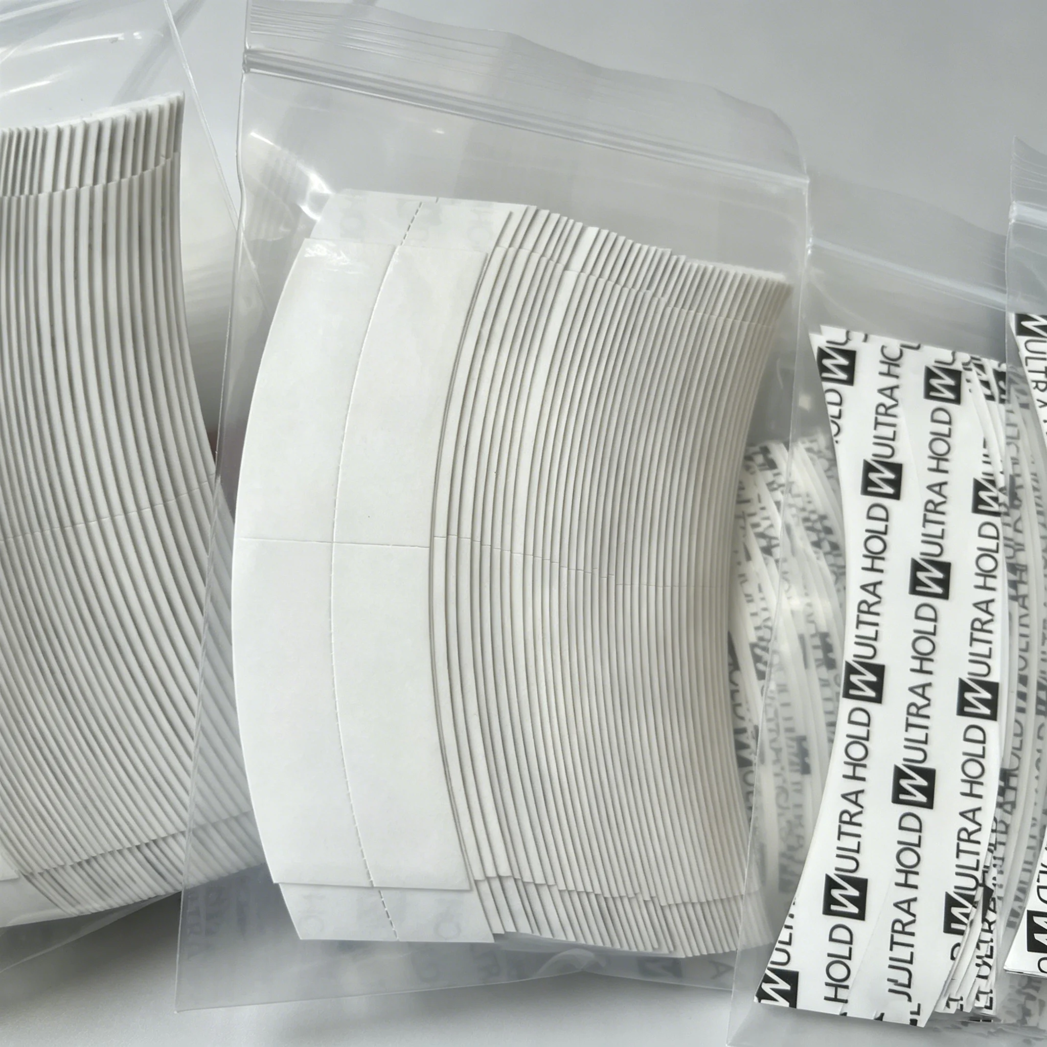 36 Stück/180/360/720 Stück gebogenes Ultra-Hold-Perückenklebeband - Stark haftendes Klebeband für Lace-Front-Perücken und Haarteile – Detail 6