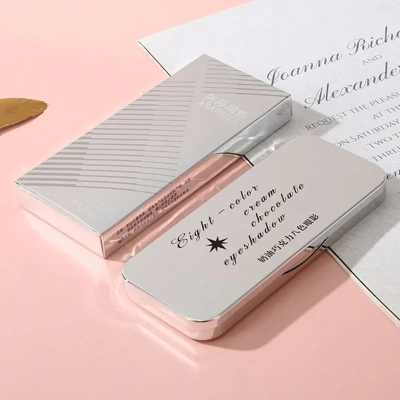 لوحة ظلال عيون 8 ألوان غير لامعة، منتجات مكياج هايلايتر تدوم طويلاً، مستحضرات تجميل نسائية كورية، صحة جمالية