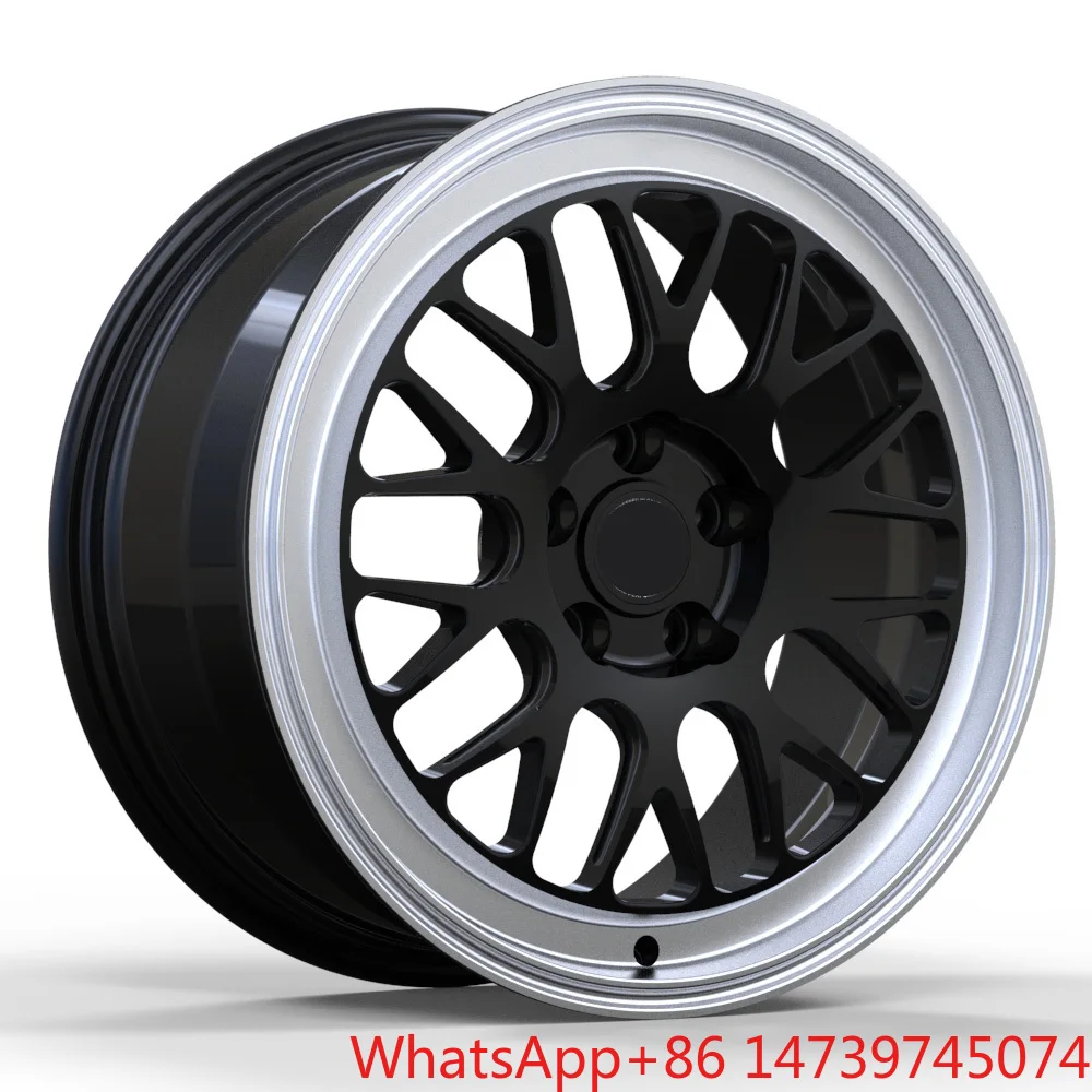 Auto Parts18 19 20 21 Inch Concave Racing Car Wheels Forged Silver Hyper Black Five Spoke 25mm ET Aluminium Alloy New MOQ 4 Piec