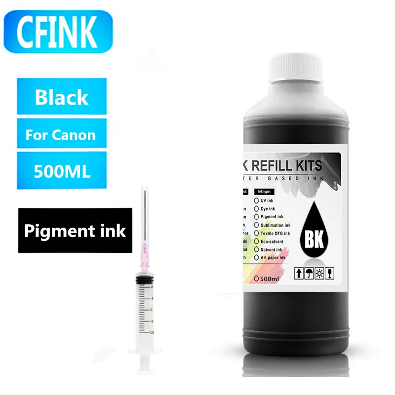 Imagem -05 - Tinta do Pigmento para a Impressora de Canon Pfi1700 Pro 2000 4000 6000 6100 6000s 6100s 500ml Pfi 1700