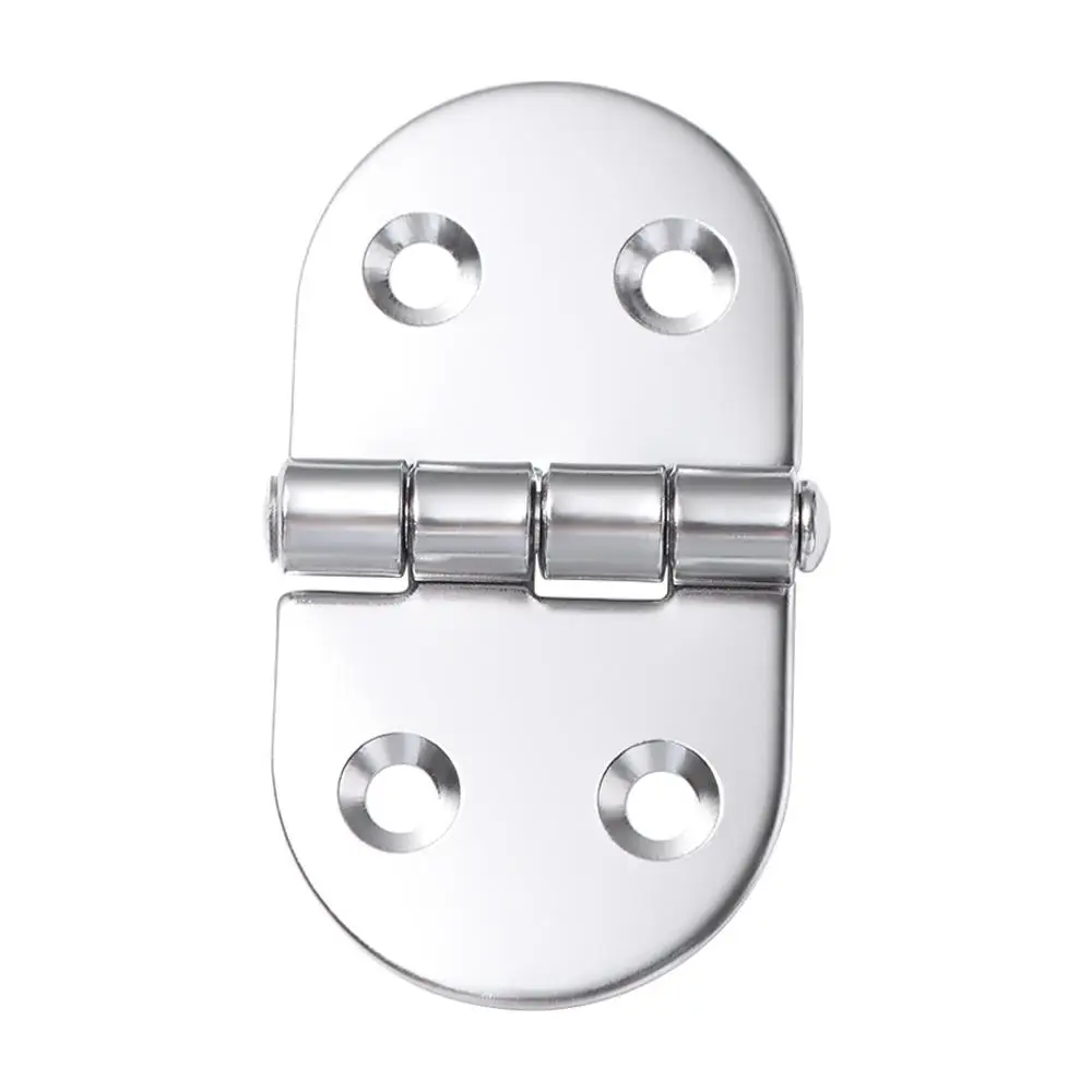 2Pcs Stainless Steel Heavy Duty Hatch Casting Hinge Thickness Corrosion Resistance Boat Hinge Easy Installation Rust-proof