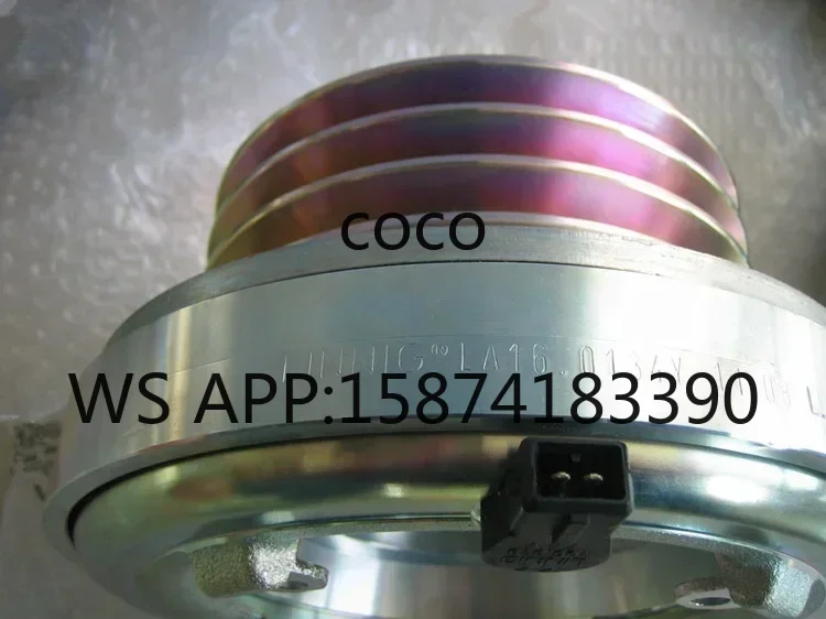 LA16.0134Y 24V 4 Grooves 165mm Magnetic Clutch BOCK FK40