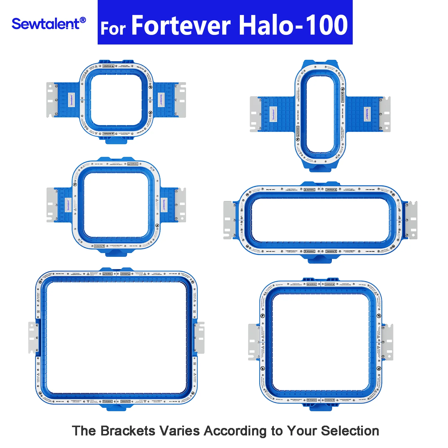 

Вышивальная Машина Fortever Halo 100 Halo-X отелей с сильными магнитными кольцами Sewtalent обруч для вышивальной машины