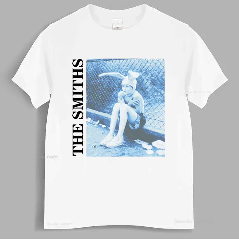 Best Vintage The Smiths X Gummo Collab Morrissey Larry Clark Shirt Reprint New MenS T-Shirts Short Sleeve O-Neck Cotton