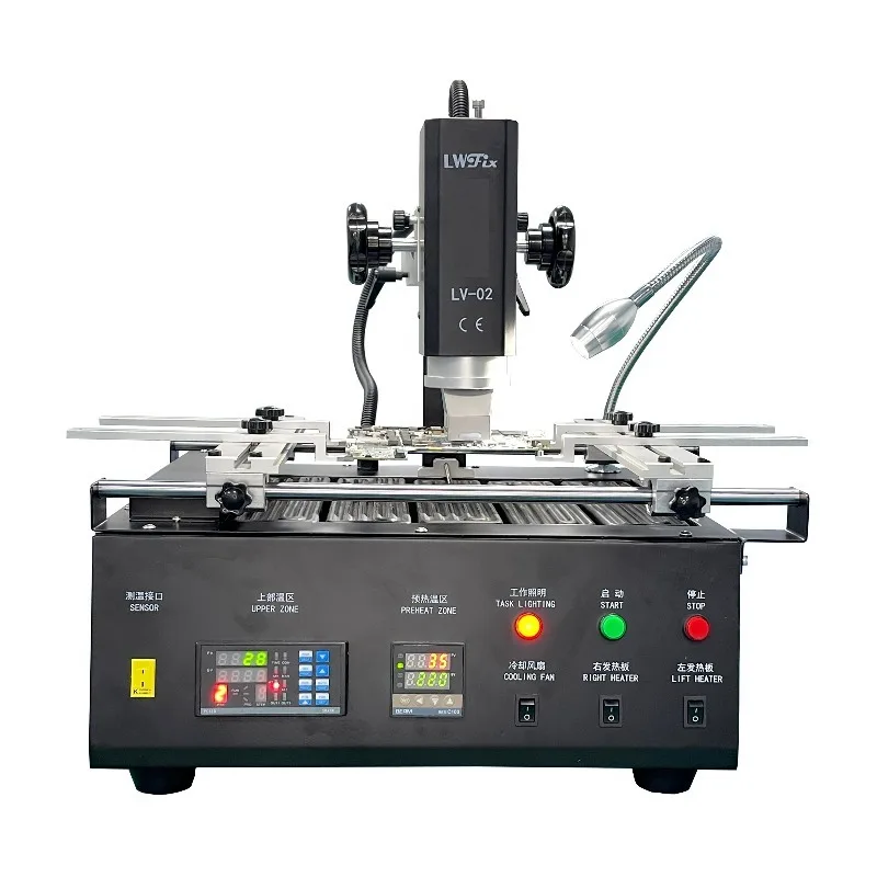 

IR Soldering Station LV-02 for Computer PC Laptop Chip-level Infrar ed BGA Rework Station Desoldering Reballing Station