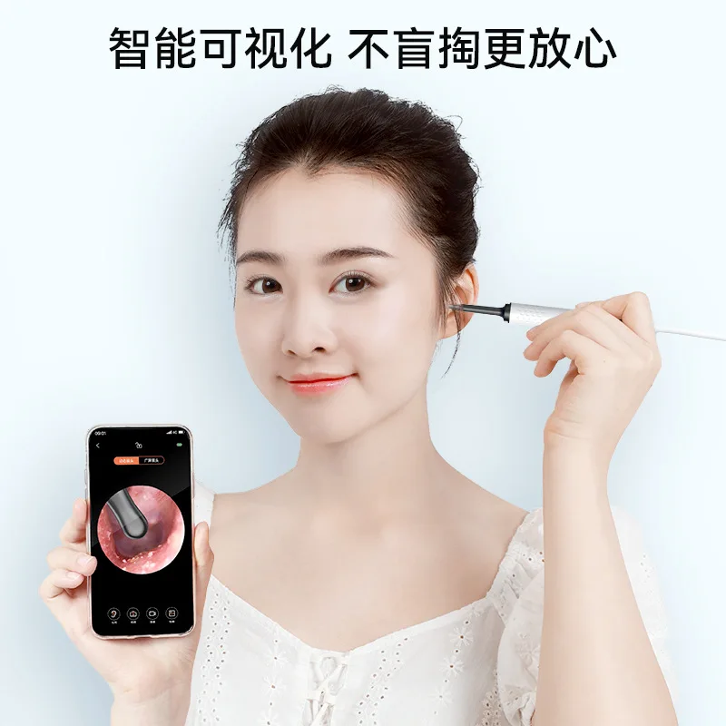 5.5 مللي متر 3in1 usb لنظام أندرويد OTG منظف الأذن CMOS Borescope Earpick المنظار التفتيش منظار الأذن مجهر رقمي