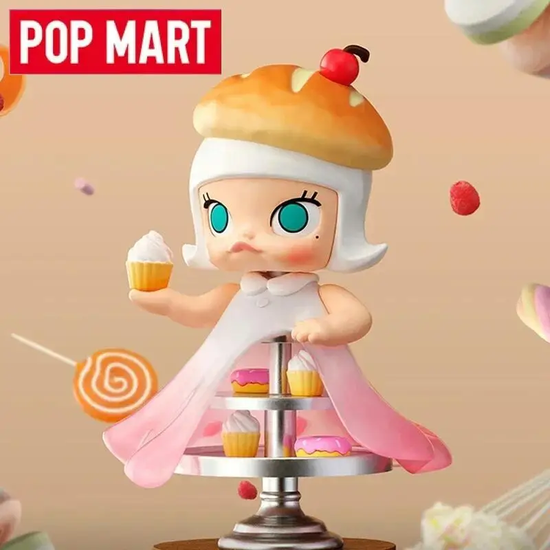 НОВИНКА POP MART: Коллекционная фигурка Molly из серии Carb-Lover, случайный выбор (Blind Box), модель для декора дома и рабочего стола, игрушка-сюрприз, подарок