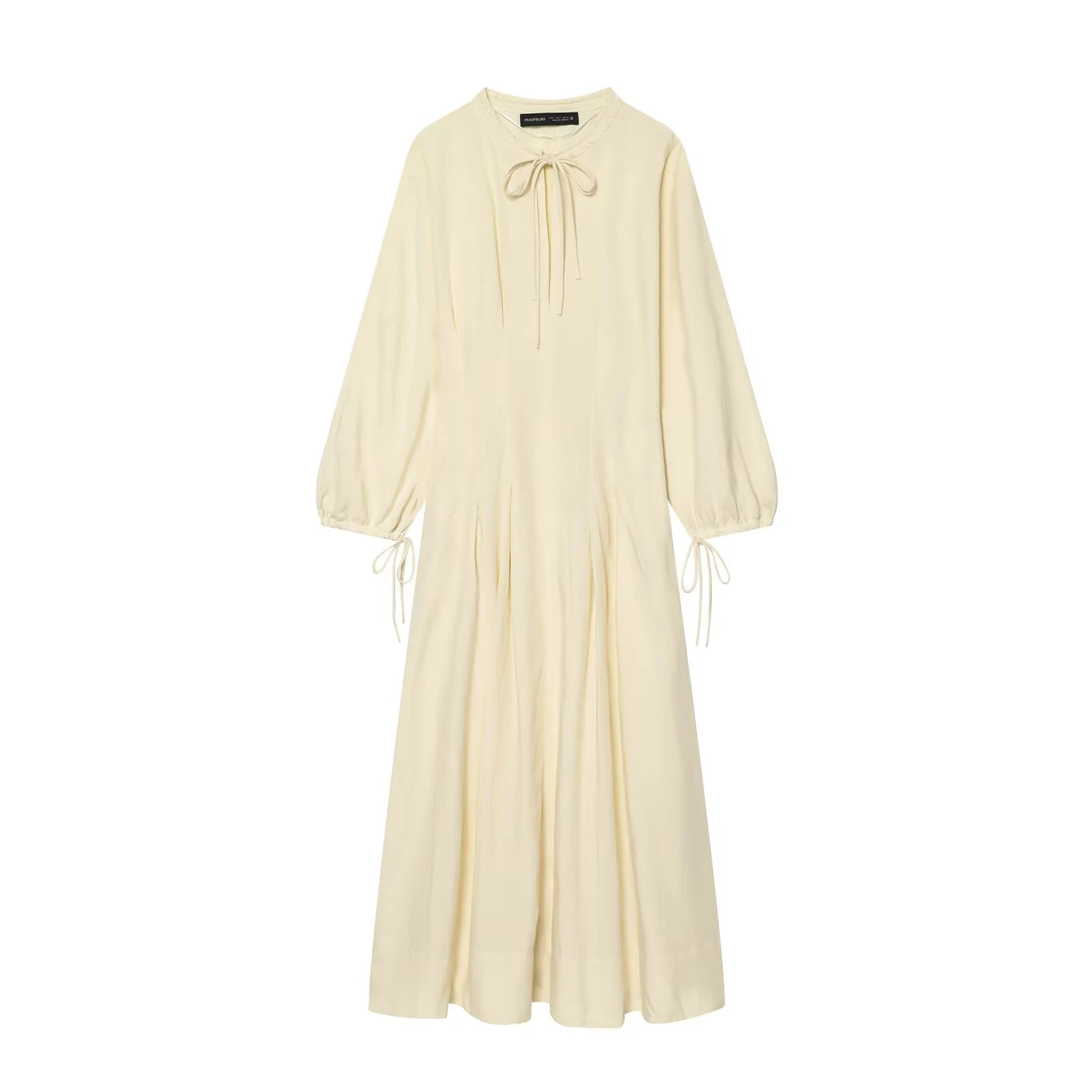 Nouvelle combinaison longue ample à manches longues et à nouer, style européen et américain, pour femme, collection été 2026, idéale pour le quotidien