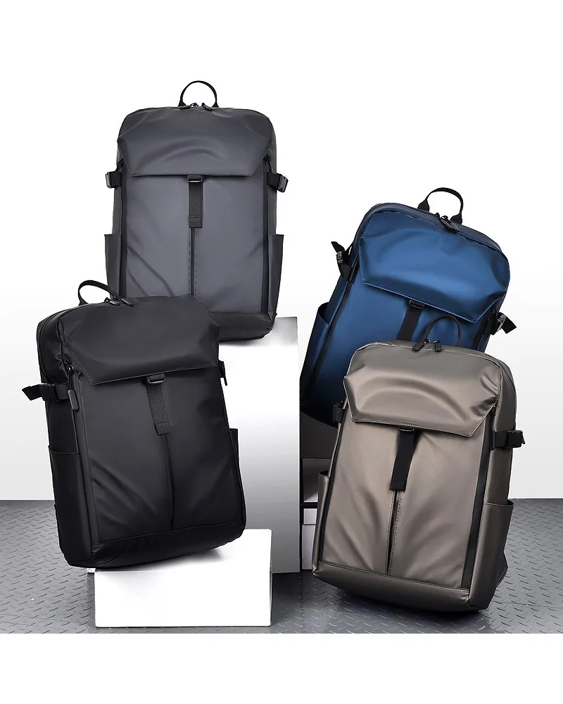 

Fashion casual waterproof computer backpack high sense large capacity outdoor travel backpack trendy cool backpack men