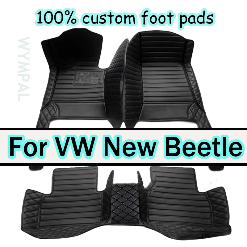 Car Floor Mats For VW VW New Beetle Convertible 1998~2011 Waterproof Rug Tapetes Para Automovil Car Mats Car Accessories