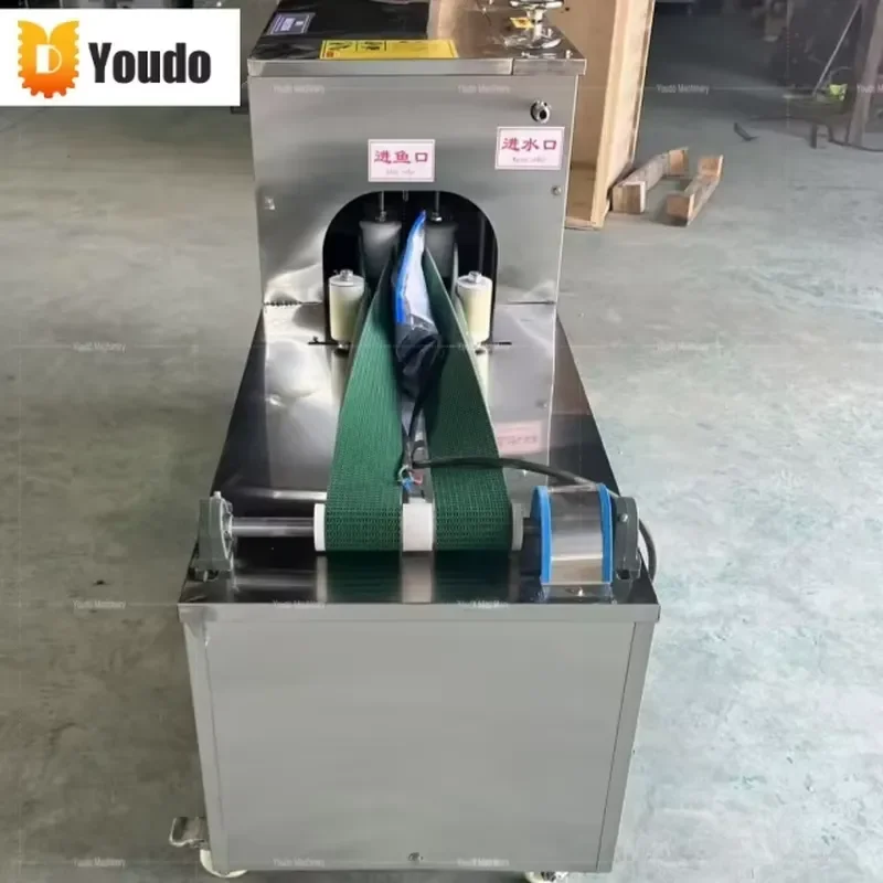High-Speed Precise Fish Tri-Slicing Machine for Large-Scale Aquatic Enterprises and Meat Processing for Brand New