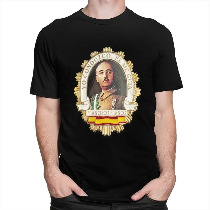 Custom Franco Franciscos T Shirts Men Pure Cotton Tee Tops Spain Leader Tshirt Short Sleeve T-shirt Clothing