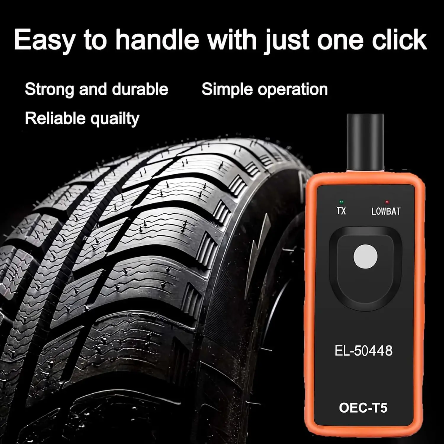 Automotive Tire Pressure Detection Sensor EL-50448 OEC-T5 Opel/GM Tire Pressure Monitoring System TPMS Reset Activation Tool view 5
