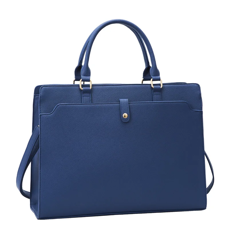 Tas Laptop Unisex 15.6 Inch Kapasitas Besar, Tas Selempang, Tas Jinjing, Tas Kerja untuk Pria dan Wanita